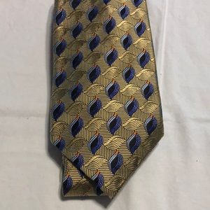 Jos. A. Bank Signature Gold silk tie